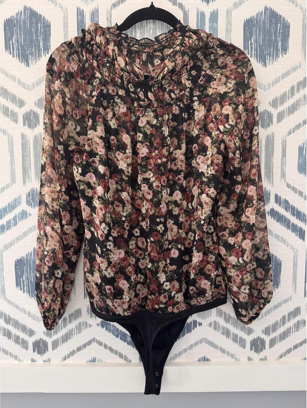 Abercrombie Floral Bodysuit